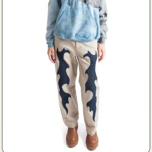 hijulez Canvas Flame pants  sz Small